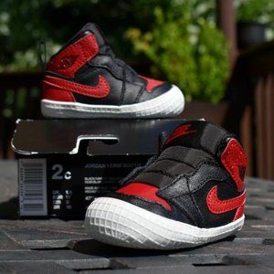 Nike Air Jordan 1 Crib Bootie 'Banned' 2C